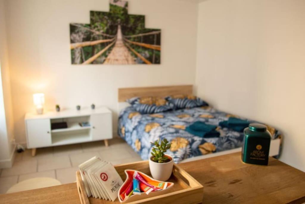 Studio Cosy Tv Wifi Confortable Et Chaleureux Gaillon Eksteriør bilde
